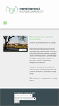 Mobile Screenshot of nieruchomosci-nowakowska.pl